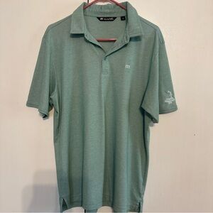 Travis Mathew Polo Shirt in Seafoam